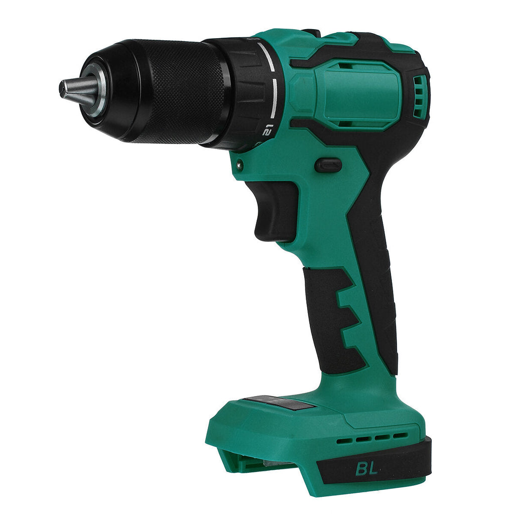 2-Speed Brushless Electric Drill 10/13mm Chuck Rechargeable Electric Screwdriver for Makita 18V Battery