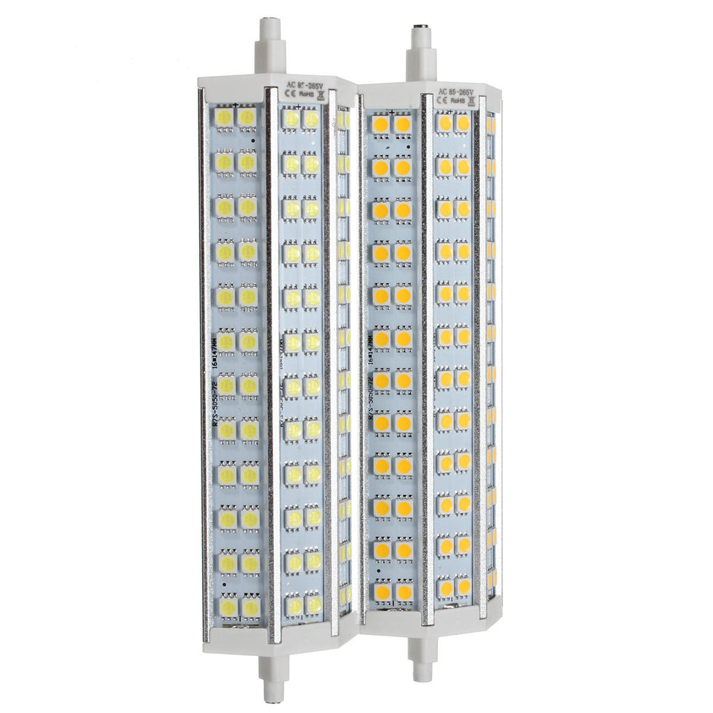 25W Non-Dimmable 189mm 72 SMD 5050 LED Corn Bulb Flood Light Halogen Lamp AC 85-265V