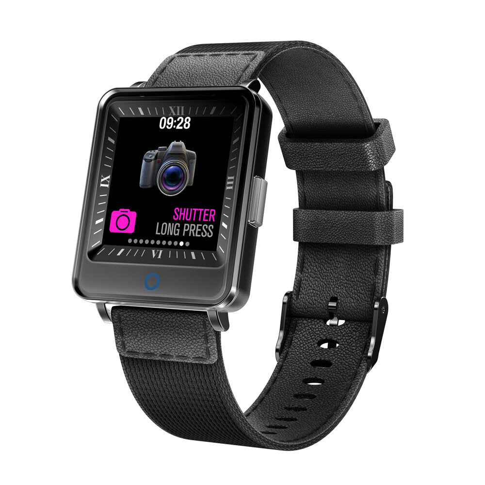 Two-layer Screen Low Power Heart Rate 7 Sports Mode Bluetooth Music Business Smart Watch