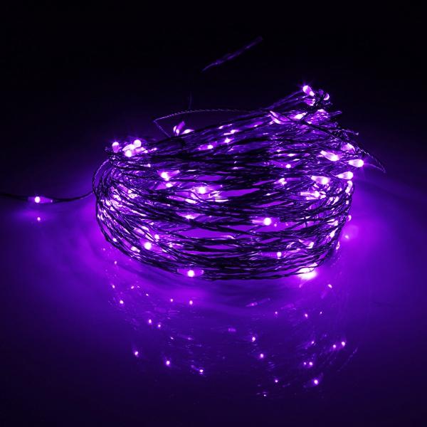 15M 150 LED Solar Powered Copper Wire String Fairy Light Christmas Party Decor