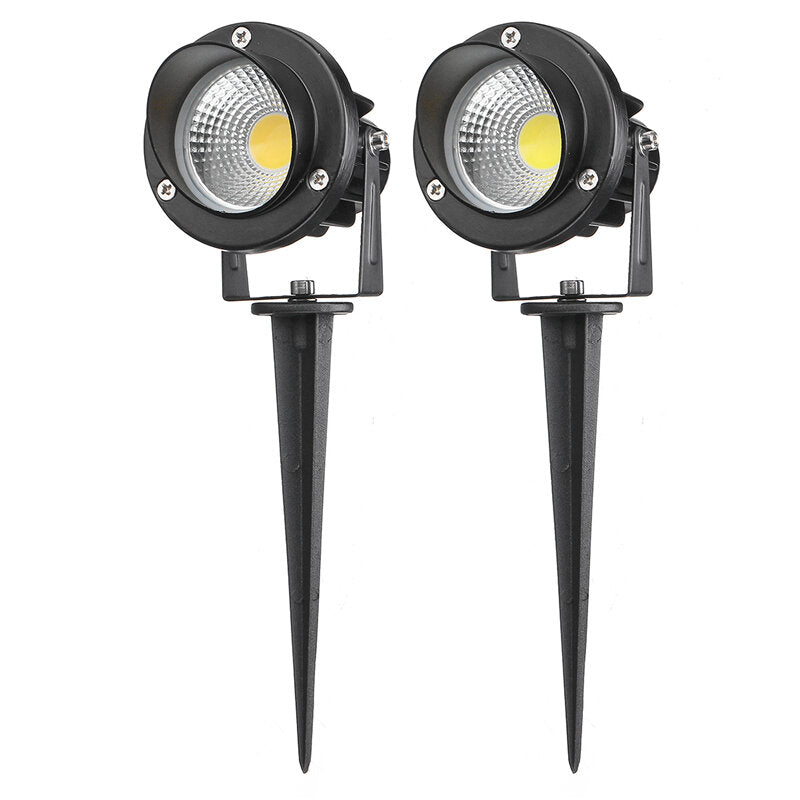 10W LED COB Lawn Light Garden Spotlights Outdoor Yard Waterproof Spike Landscape Lamp AC85-265V