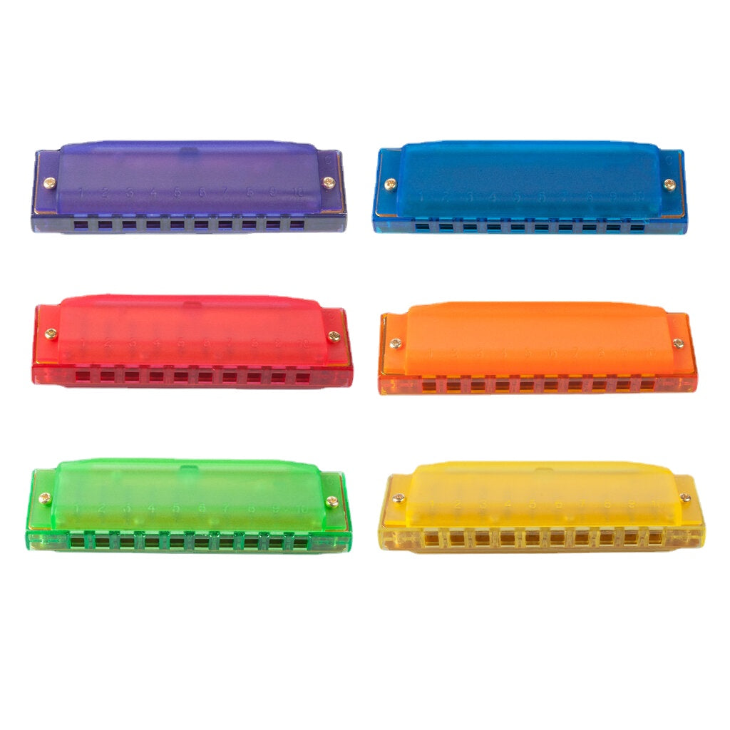 Harmonica Comb Melodica C Tune Plastic 10 Holes Harmonica Children Harmonica Beginner Use Children Gift