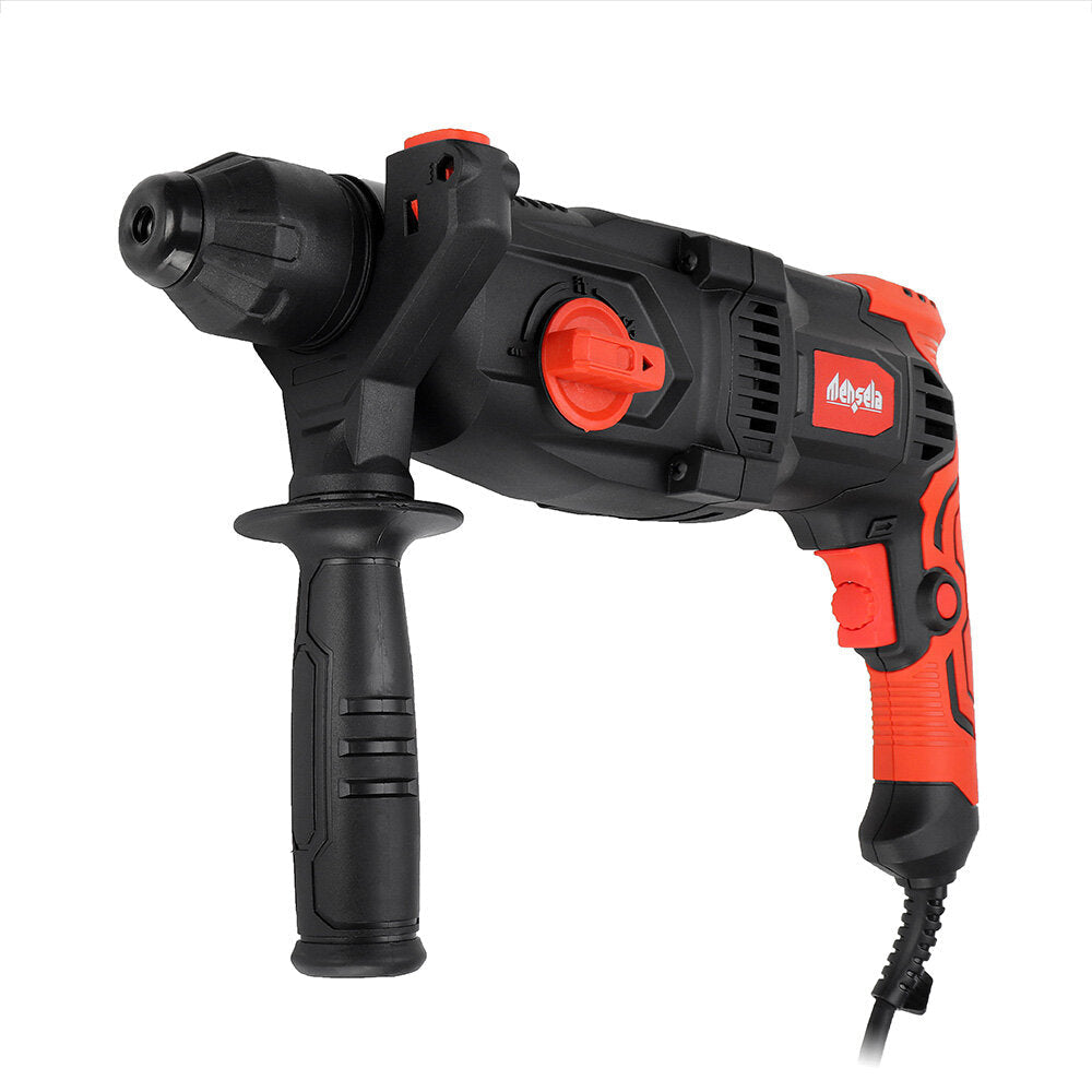 4 in 1 Multifunctional Rotary Hammer Drill 1/2Inch 1050Rpm 5200Bpm Corded Electric Impact Drill Punch Power Tools