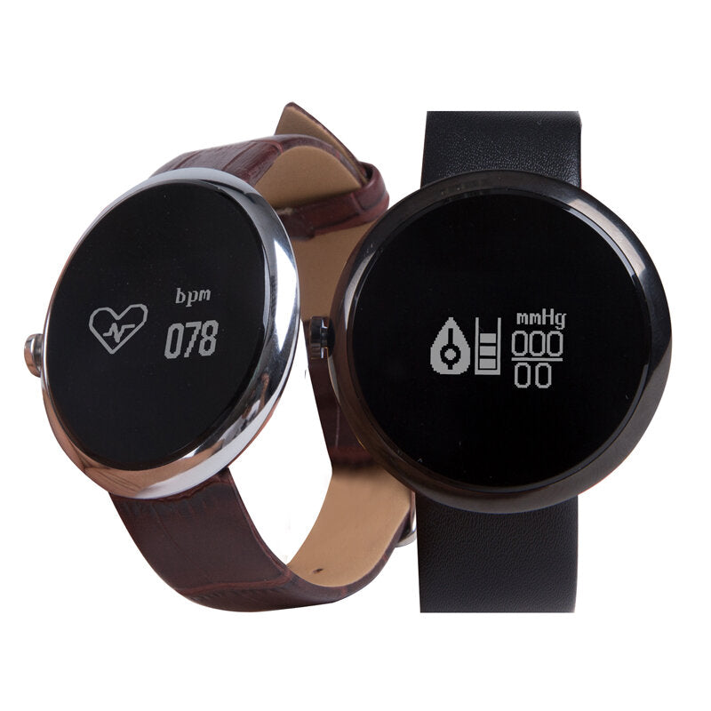 Minimalist IP68 Smart Watch Sports bluetooth Heart Rate Blood Pressure Bracelet