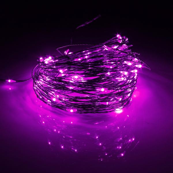 15M 150 LED Solar Powered Copper Wire String Fairy Light Christmas Party Decor