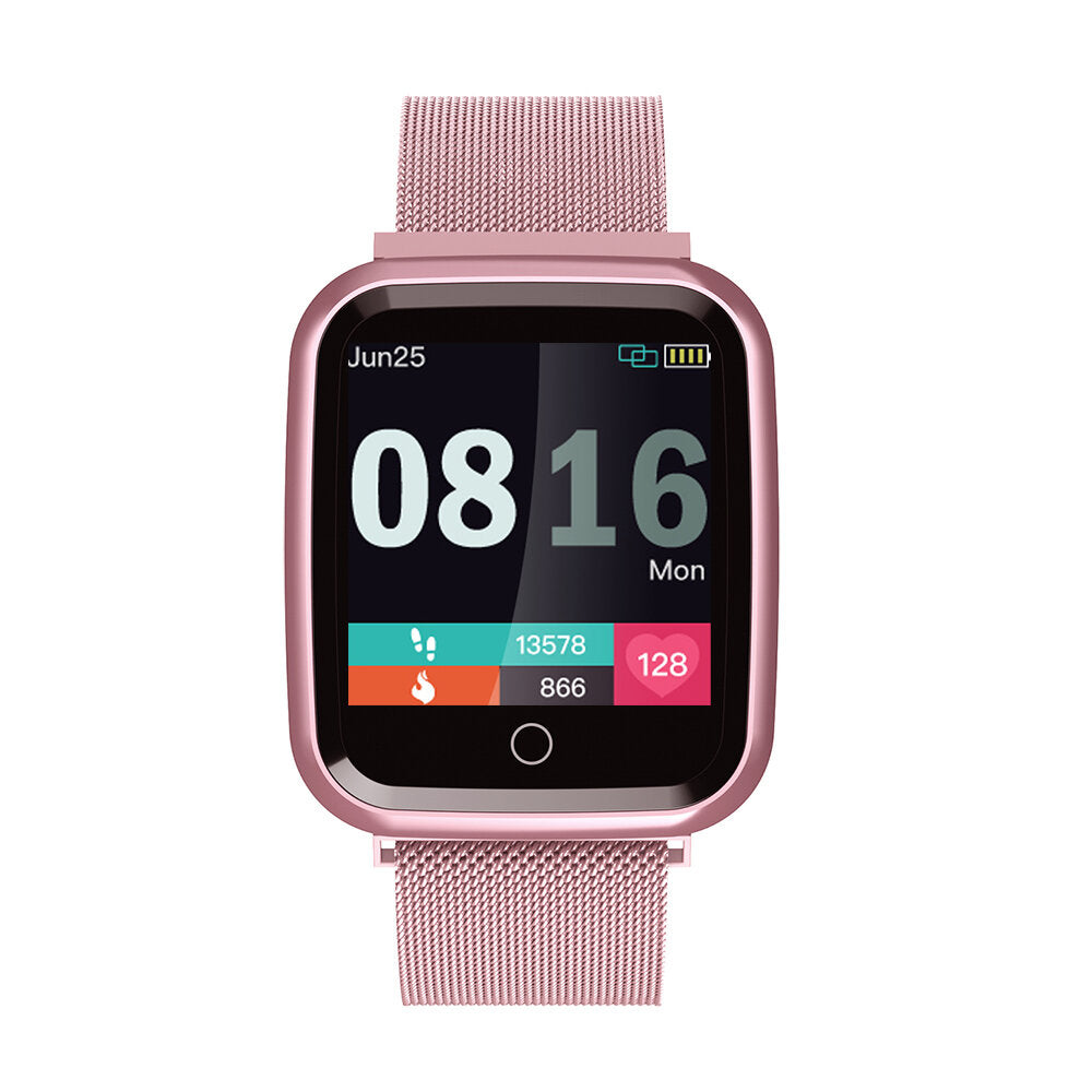 IP68 Waterproof 24h Heart Rate Monitor 1.3inch IPS HD Screen Full Steel Smart Watch