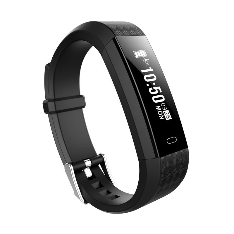 0.87OLED Heart Rate Monitor Pedometer Smart Bracelet For iphone X 8/8Plus Samsung S8 Xiaomi6 mi5