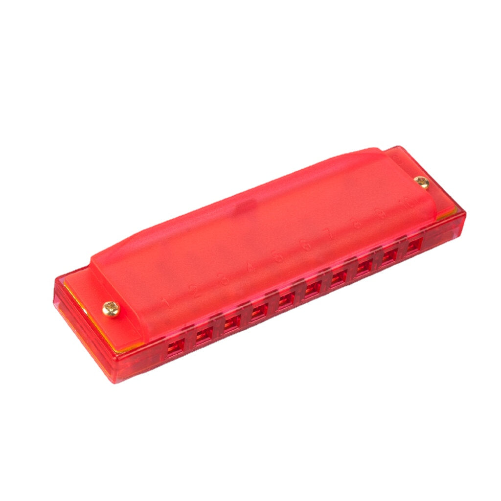 Harmonica Comb Melodica C Tune Plastic 10 Holes Harmonica Children Harmonica Beginner Use Children Gift