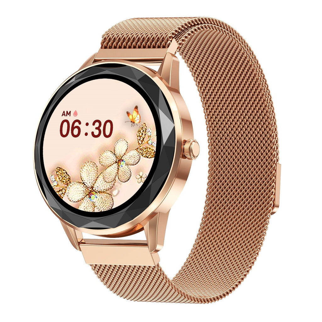 1.09 IPS Full Touch Screen Fashion Custom Dial Female Smart Bracelet Health Reminder