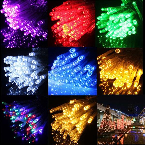 2M 18 LED Battery Operated Xmas Four leaf Clovers String Fairy Lights Party Wedding Christmas Decor