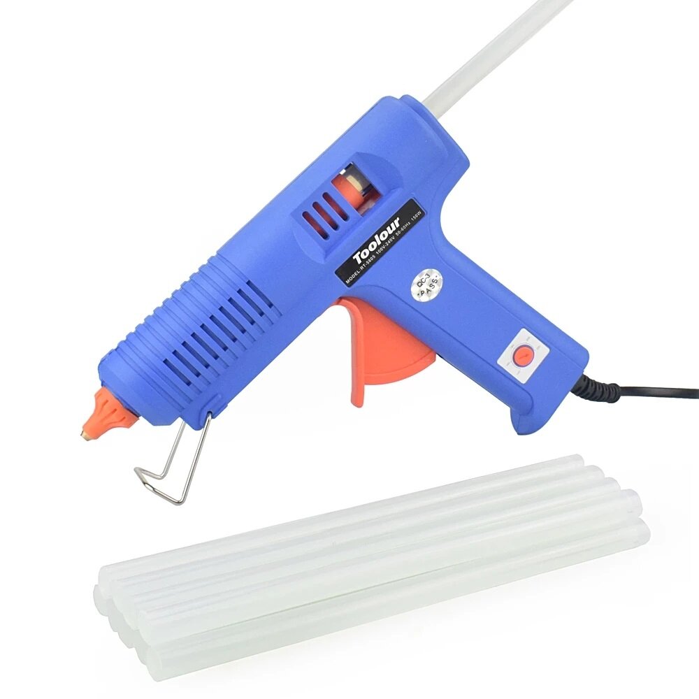 100V-240V 150W Hot Melt Glue Heater Smart Temperature Control Industrial with 11mm Glue Sticks