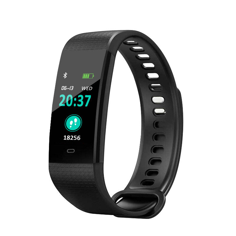 Color Screen Smartband Heart Rate Blood Pressure Activity Monitor Fitness Tracker Smart Watch