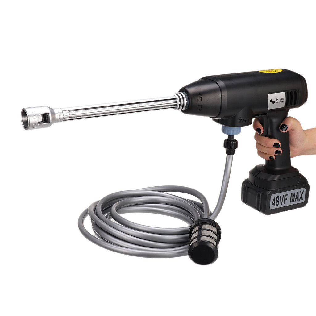 12/24/48VF High Pressure Washer Cordless Car Washing Machine Spray Guns Water Cleaner