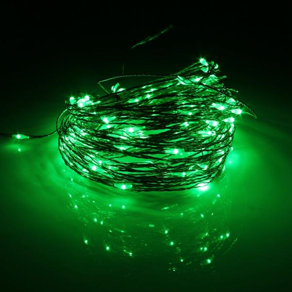 15M 150 LED Solar Powered Copper Wire String Fairy Light Christmas Party Decor