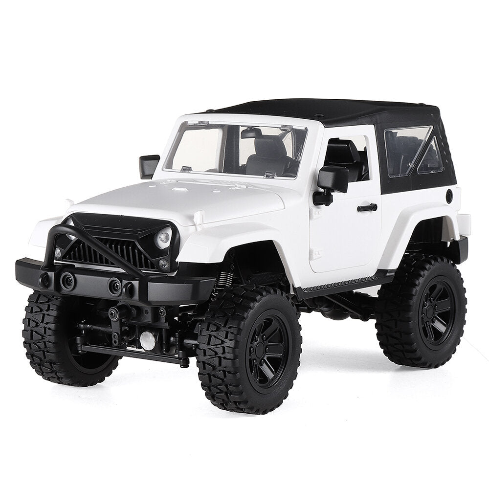 1/14 RC Car 2.4G 4WD Off-Road RC Vehicles with LED Light Climbing RC Truck RTR Model for Jeep