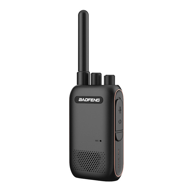 5W Mini Walkie Talkie UHF 400-480MHz 16CH Smart Portable Radio Transceiver