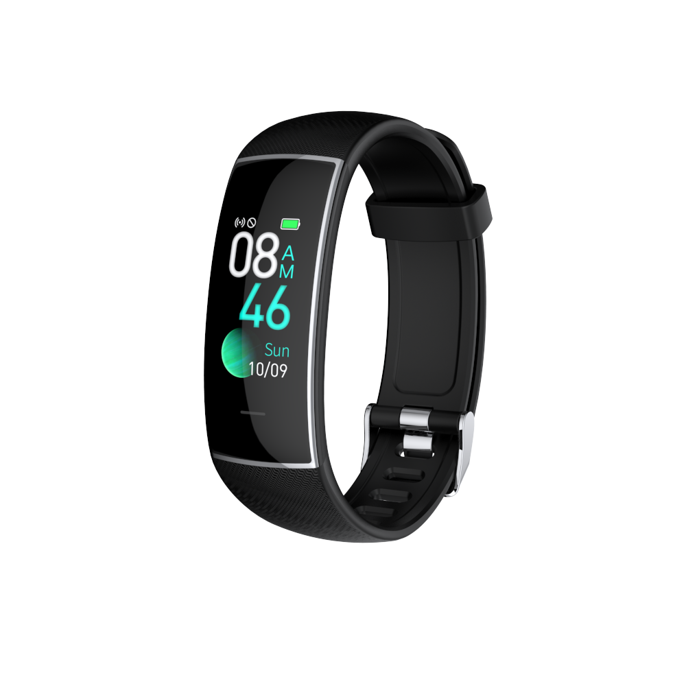 Bluetooth 5.0 Wristband Heart Rate Blood Pressure Monitor USB Charging Music Camera Control Smart Watch