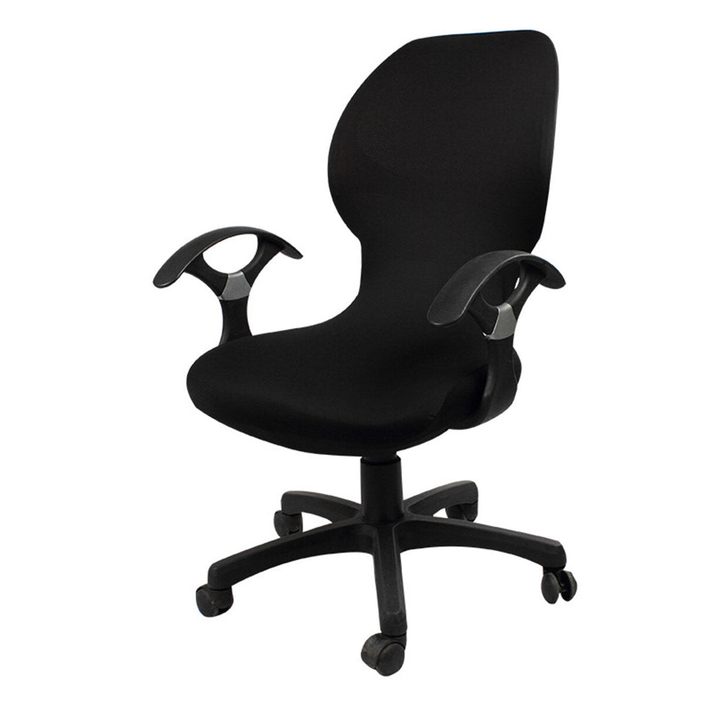 Elastic Office Computer Rotating Chair Protector Stretch Armchair Seat Slipcover Home Office Furniture Decoration