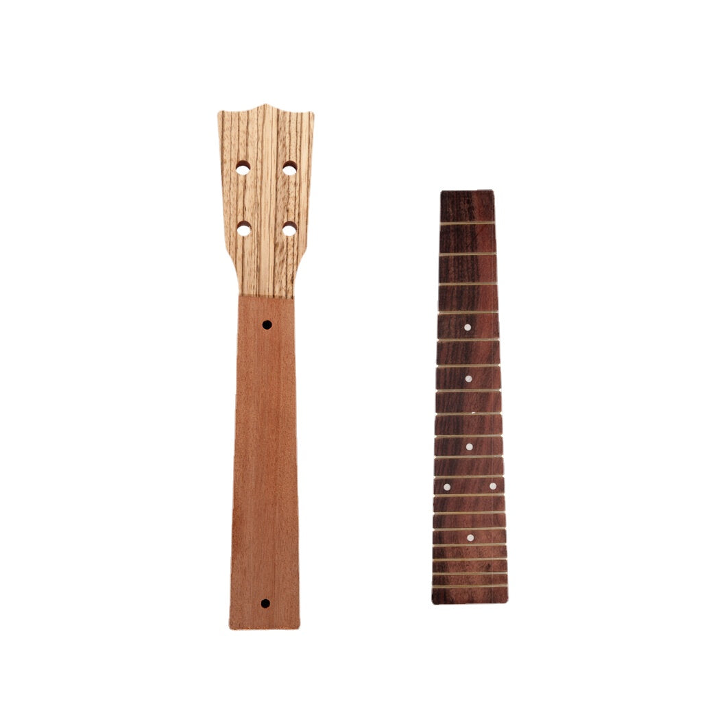 23 Inch Ukulele Neck+Fingerboard Mahogany Ukulele Neck Rosewood Fingerboard Concert Hawaii Guitar For Ukulele Luthier DIY