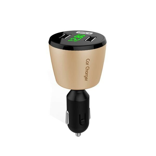 Car Charger USB for iPhone iPad Xiaomi HTC Samsung Adapter 5A Current Multi-Color