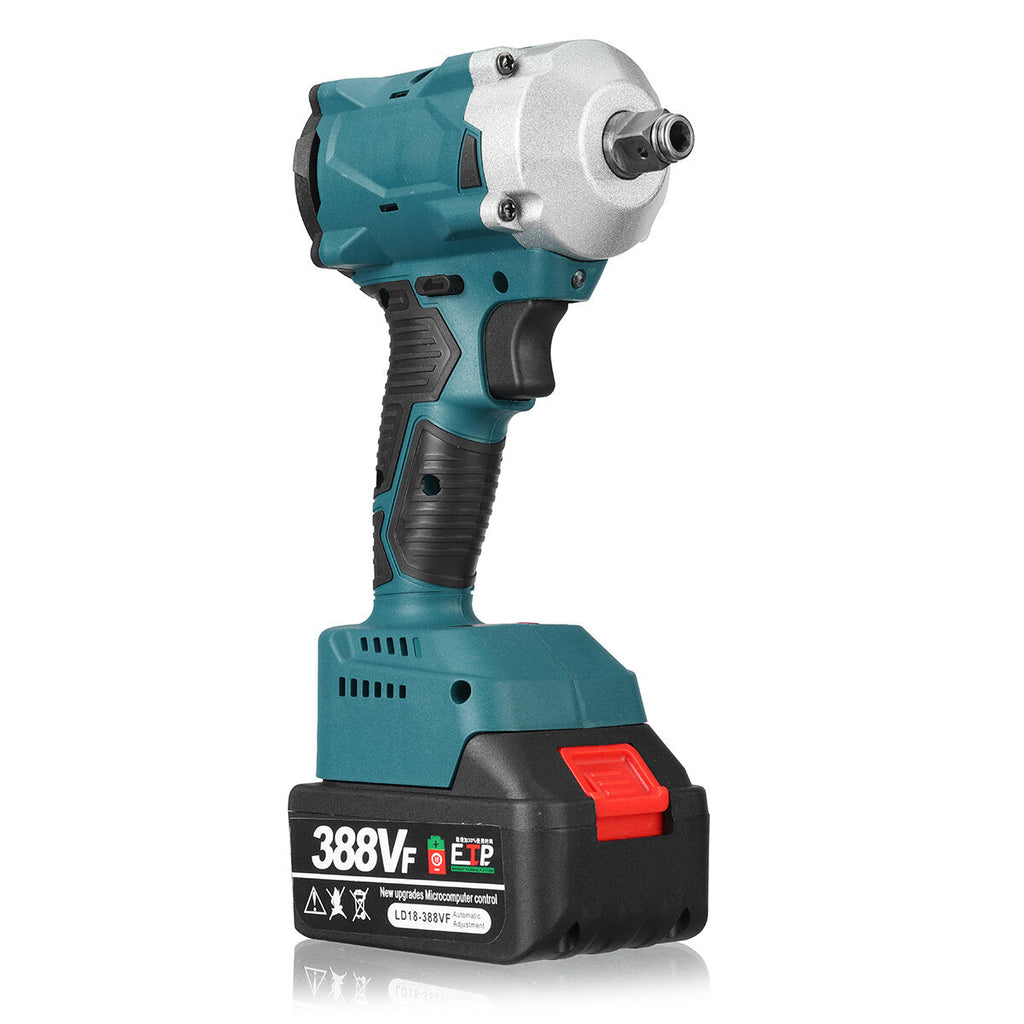 420N.m Brushless Electric Impact Wrench With One/Two Battery Home Improvement Power Tools