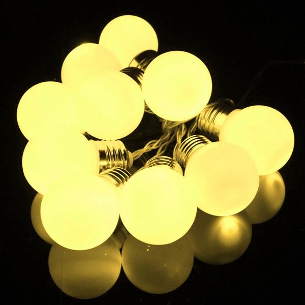 10 LED Battery Mini Festoon Fairy String Light Bulb Christmas Wedding Garden Lamp