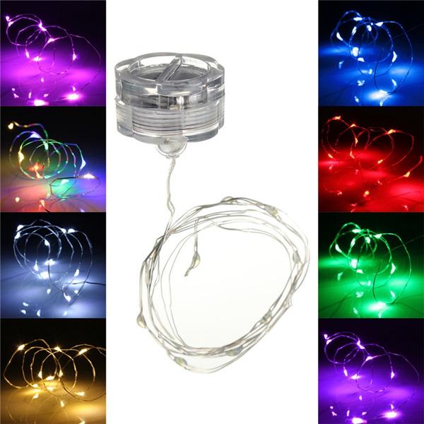 1M LED String Fairy Waterproof Petals Light Party Lamp Xmas Tree Wedding Decor