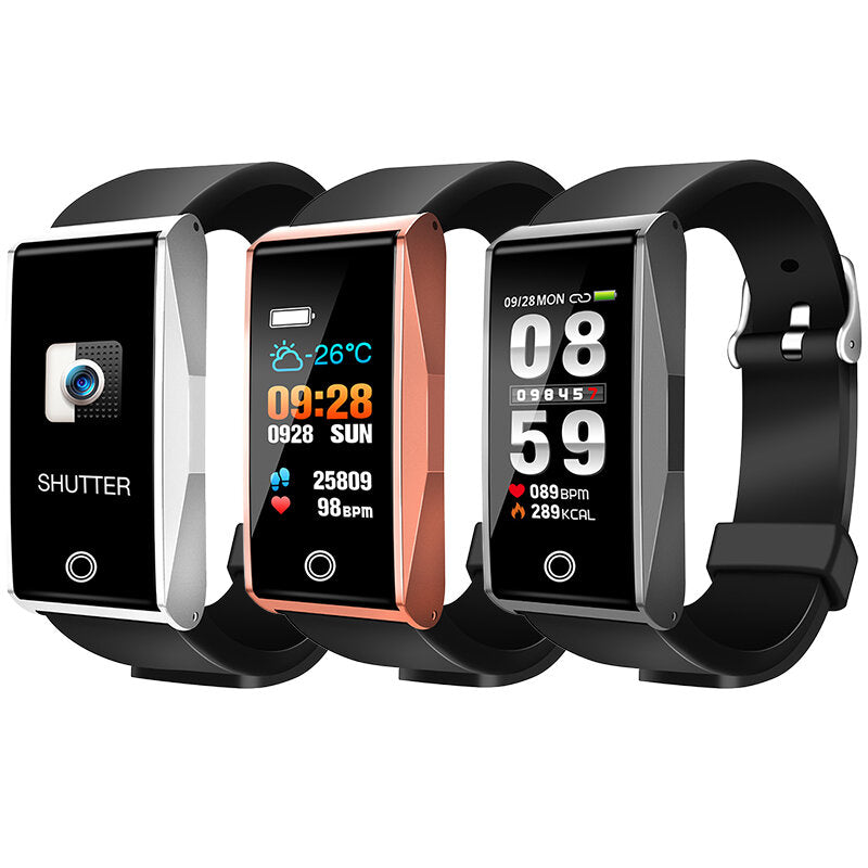 Color Screen Heart Rate Blood Pressure Oxygen Bluetooth Call Waterproof Sports Smart Bracelet