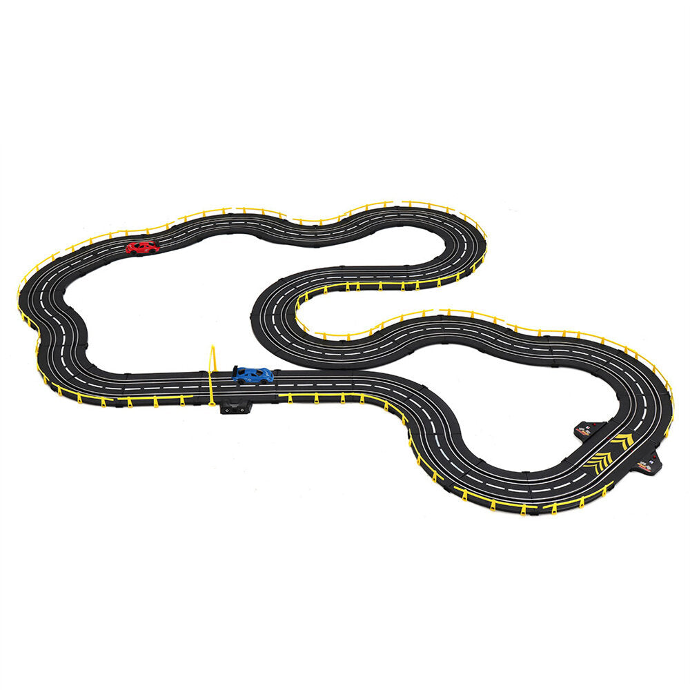 4.1/4.6/7m Electric RC Car Track Simulated Racing Slot Set Two Vehicles Kid Children Toys Xmas Gift