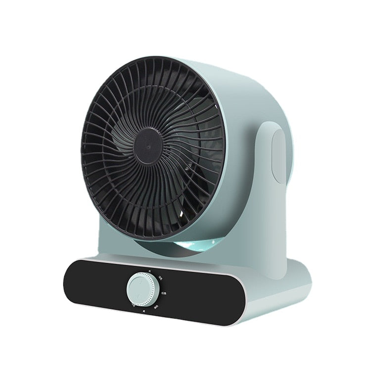 Portable Electric Heater Mini Fan - Silent Fast Heating for Home & Office Spaces