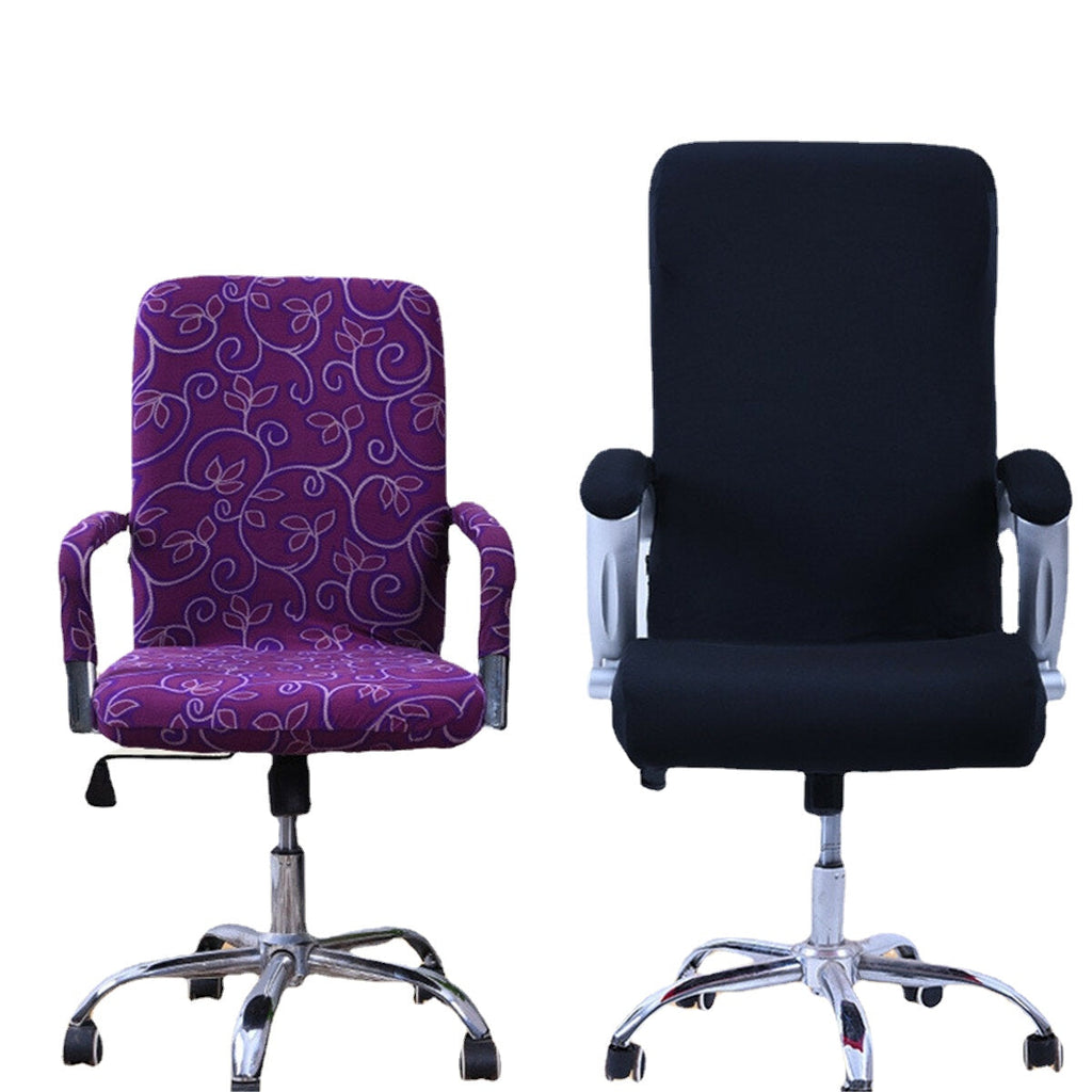 Elastic Office Chair Cover Computer Rotating Chair Protector Stretch Armchair Seat Slipcover Home Office Furniture