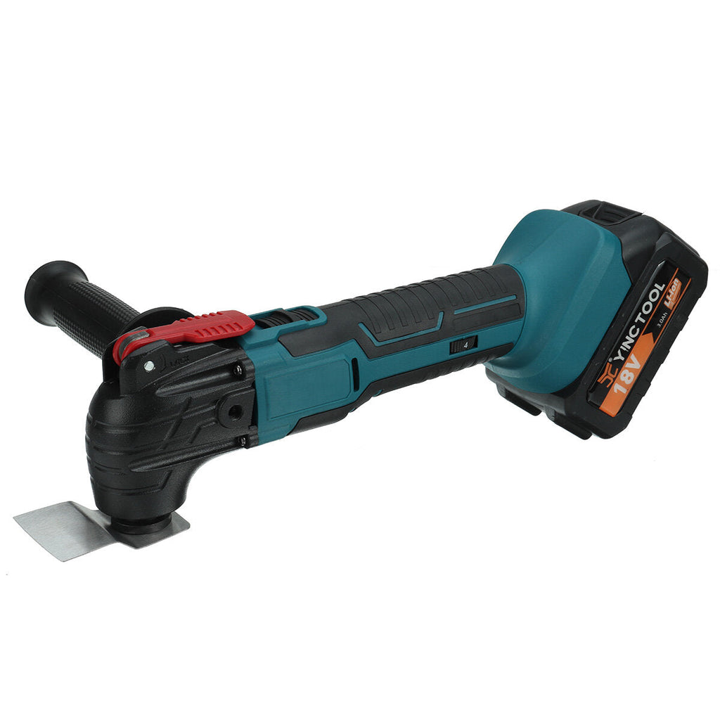 88VF Electric Oscillating Saw Cordless Woodworking Shovel Cutting Trimming Machine W/ None/1/2 Battery