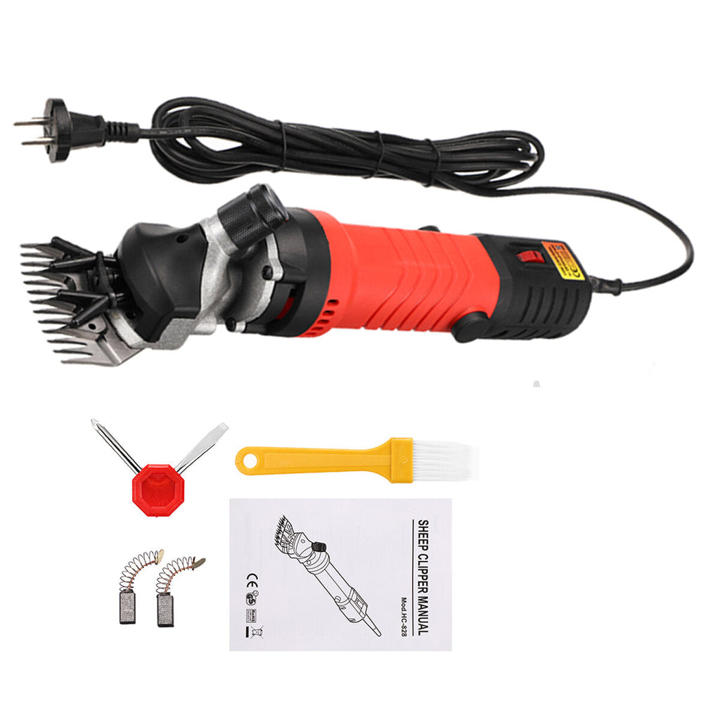 1200W Electric Sheep Shearing Cutter 6 Speed Adjustment Electric Sheep Shears Clipper Shaving