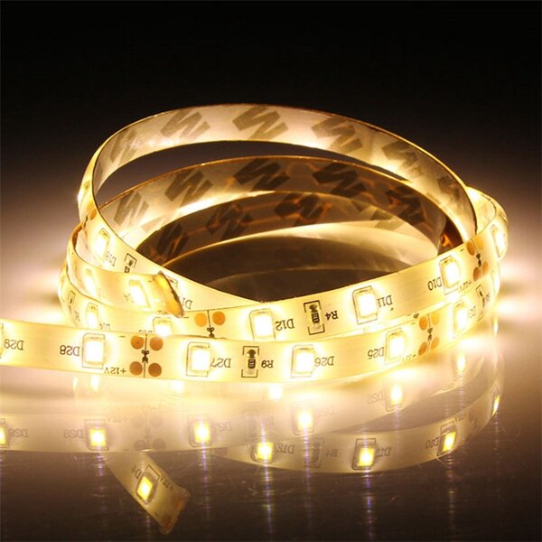 1M Waterproof SMD 3528 60 LED Flexible Strip Light + 12V UK Plug Power Supply + Dimmer