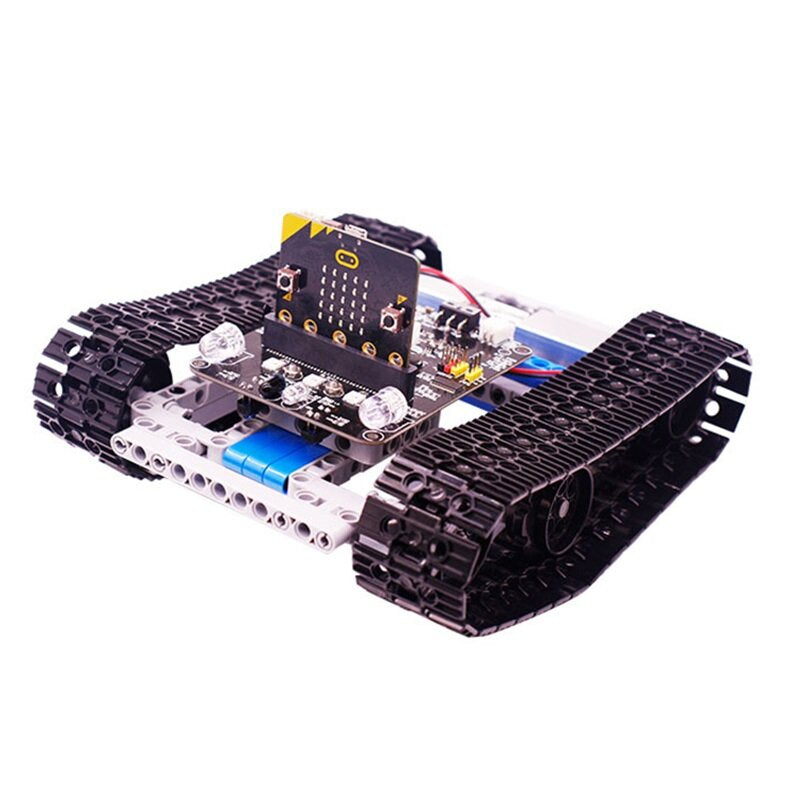 Building Block Kit Based on Micro:bit Programmable Building Block Kit Children's Electronic Module Python Programming Educational Toy Robot