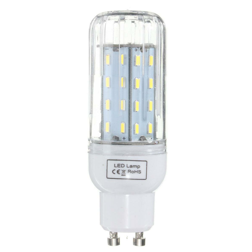 E27 E14 E12 B22 G9 GU10 6W 56 SMD 4014 LED Warm White White Cover Corn Light Lamp Bulb AC 220V