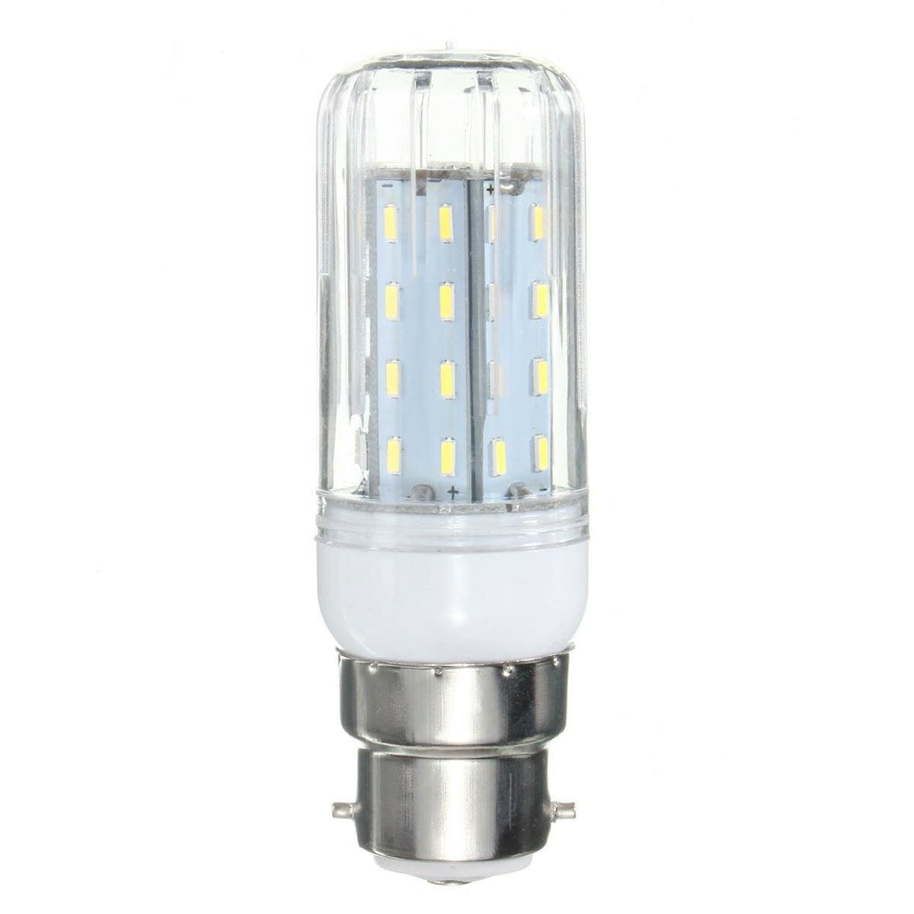 E27 E14 E12 B22 G9 GU10 6W 56 SMD 4014 LED Warm White White Cover Corn Light Lamp Bulb AC 220V