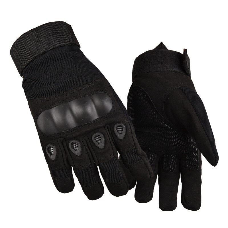 Men Tactical Gloves Outdoor Full Finger Gloves Half Finger Fitness Gloves for Cycling Motorcycle Gloves Camping Hiking Gloves