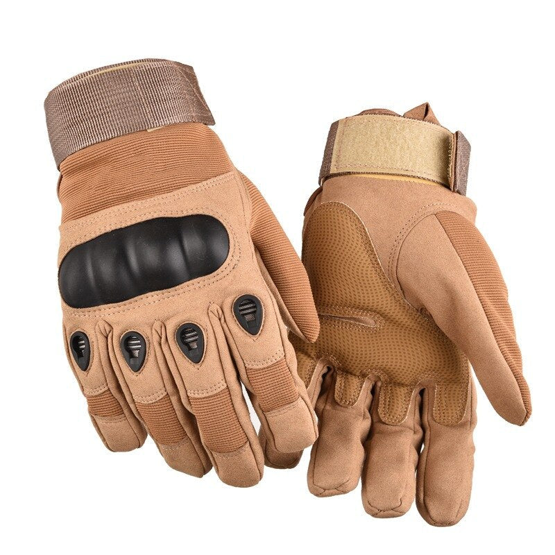 Men Tactical Gloves Outdoor Full Finger Gloves Half Finger Fitness Gloves for Cycling Motorcycle Gloves Camping Hiking Gloves