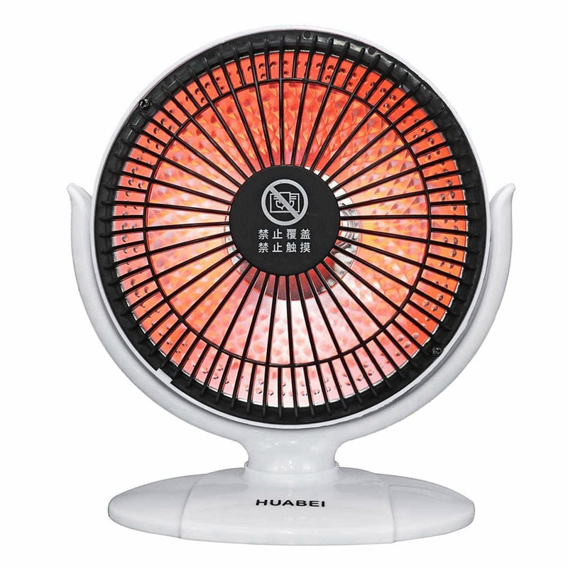 Compact Infrared Electric Heater: Portable Warm Fan for Home & Bathroom Winter Use