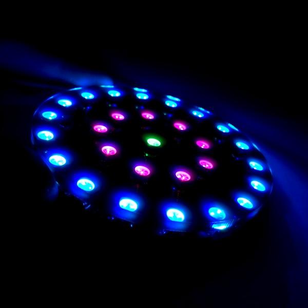 DIY WS2812 Full Color RGB LED Crystal Energy Ring Module Kit