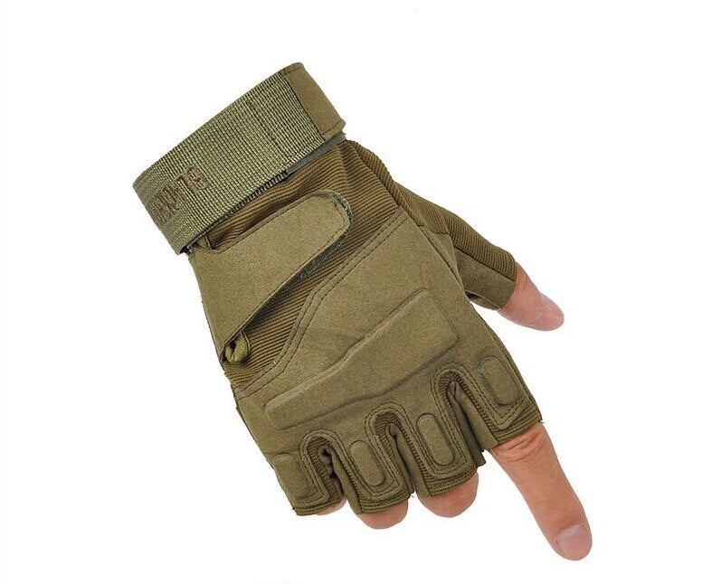 Men Tactical Gloves Army Tackle Shooting Outdoor Sports Half Finger Hiking Gloves Camping Military Hunting Airsoft Equipment