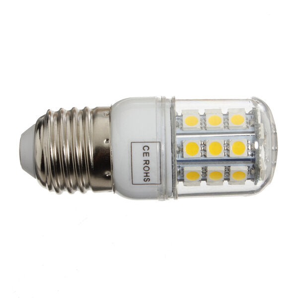 E27 3.2W 300LM Warm White 5050 30 SMD LED Corn Light Lamp Bulbs 220V