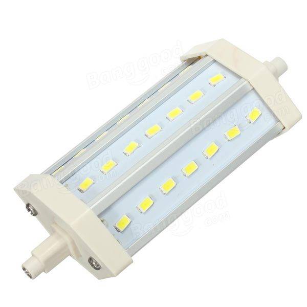 LED Bulb 8W 21 SMD 5630 White/Warm White AC 85-265V 118mm Light