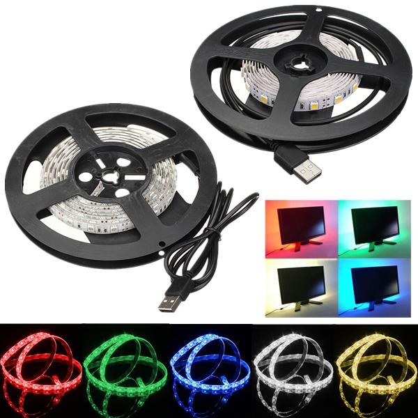 200cm LED Strip Light TV Background Light With 5V USB Cable