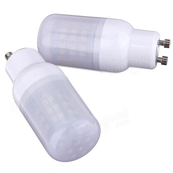 GU10 3.5W 48 SMD 3528 AC 220V LED Corn Light Bulbs With Frosted Cover