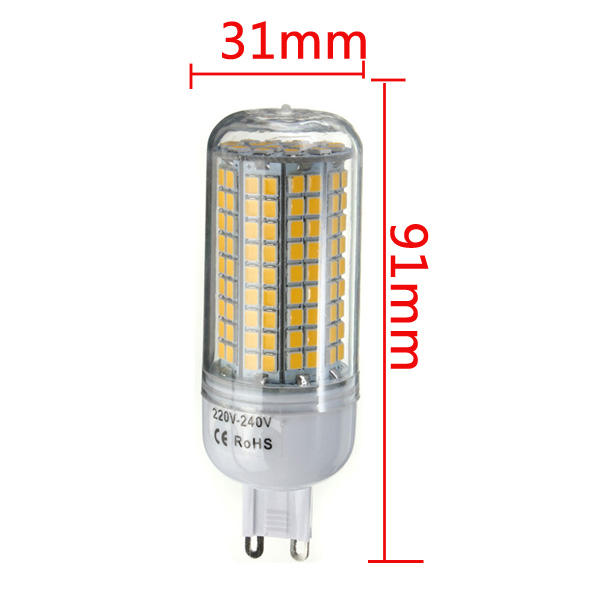 E27 E14 G9 GU10 B22 8W 180 SMD 2835 LED Corn Bulb White Warm White 220V 240V