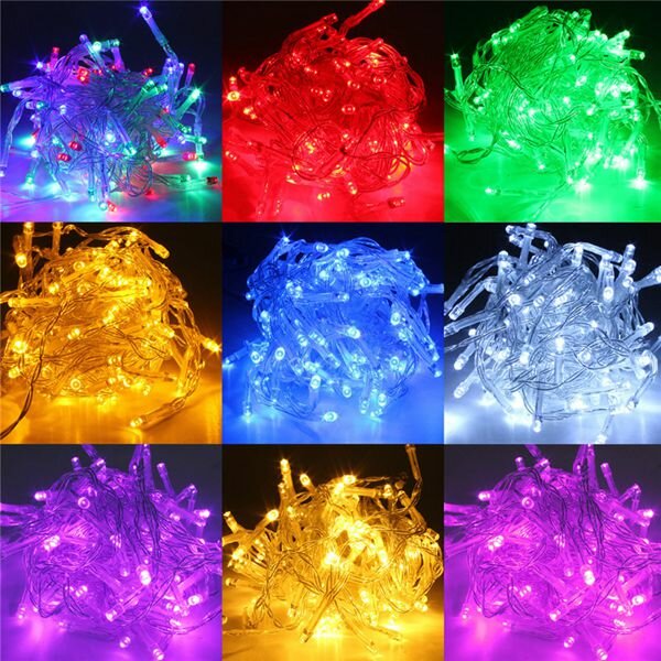 5M Battery Powered LED Funky ON Twinkling Lamp Fairy String Lights