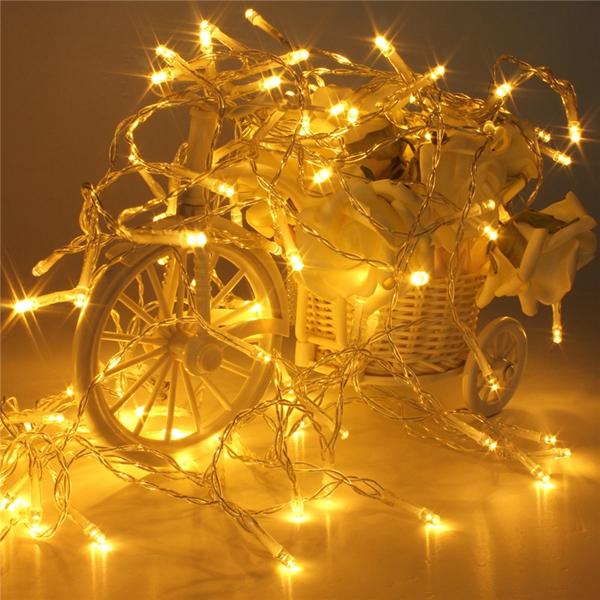 10M Battery Powered 100 LED Starry Fairy String Light Lamp Wedding Xmas Party Lamp