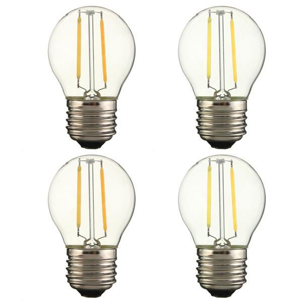 2W Warm White/ White Filament LED Dimmable Lamp AC220V/110V